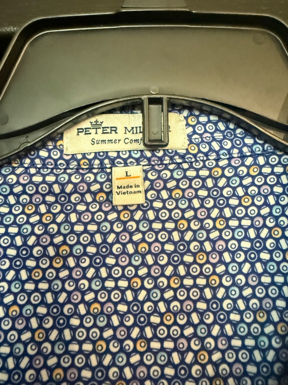 Peter Millar Navy and Cream Pool balls